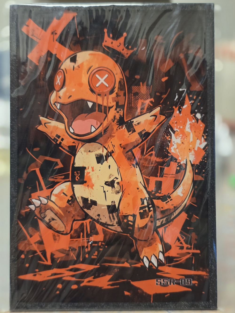 Pokemon Charmander Button Eye Art Board